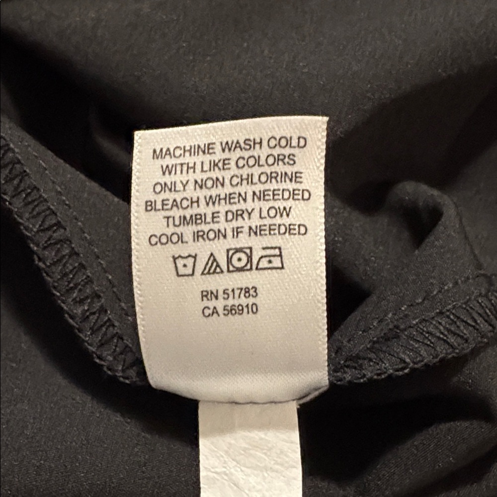 24/7 Maurices Black Drawstring Dress - Picture 7 of 7